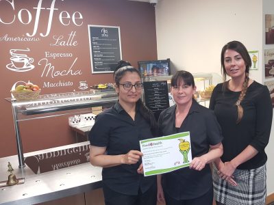 Café Connect goes for gold with healthy eating award - Acklam Green ...